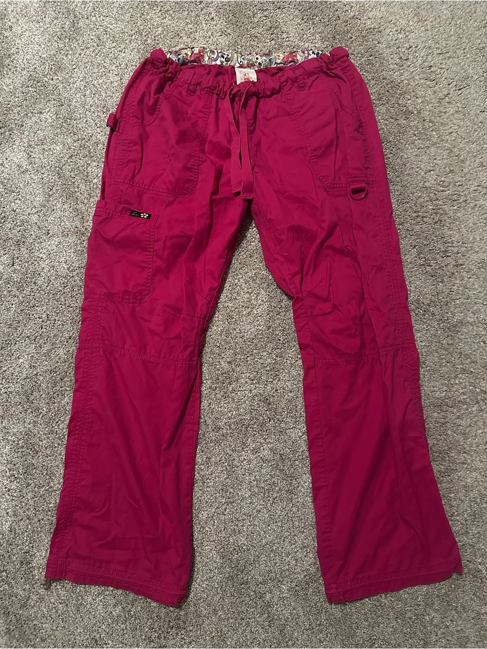 Women’s KOI Magenta Scrub Pants